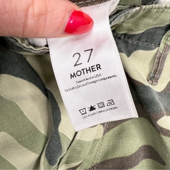 MOTHER The Misfit Side-Stripe Camo Pants - Picture 7 of 10